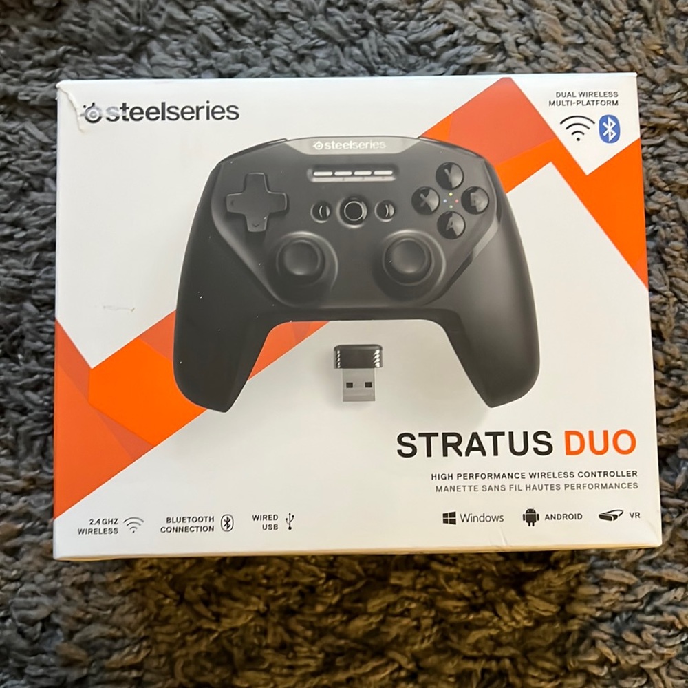 Steel Series Stratus Duo Wireless Gaming Controller New